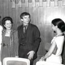 Con Rudolph Nureyev e Liliana Porselli