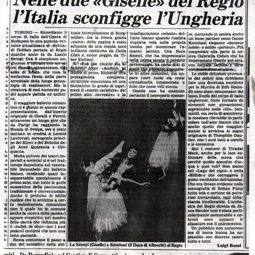 La Stampa, 1985